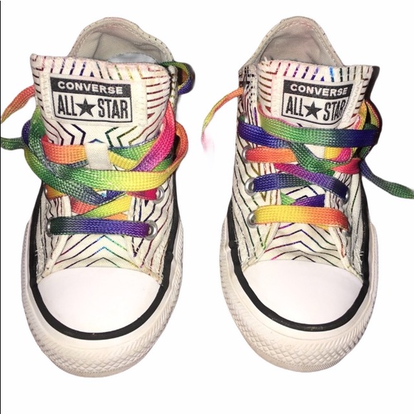 Converse Other - Converse Girls Shoes Size 11.5 Juniors